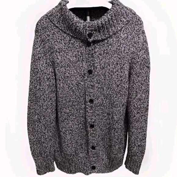 Lands End Collared Open Front‎ Cardigan Sweater Size XL - Picture 1 of 8